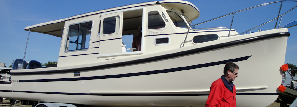 Boat Shows Rosborough Trailerable Trawler