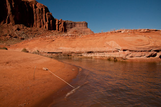 Anchor Line, Dungeon Canyon. Lake Powell