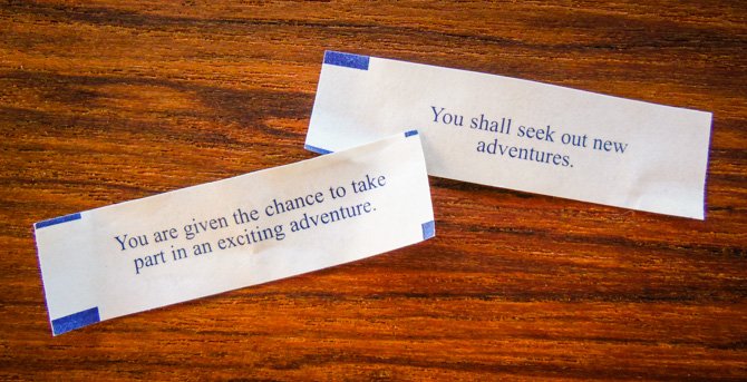 Fortune Cookie Fortunes