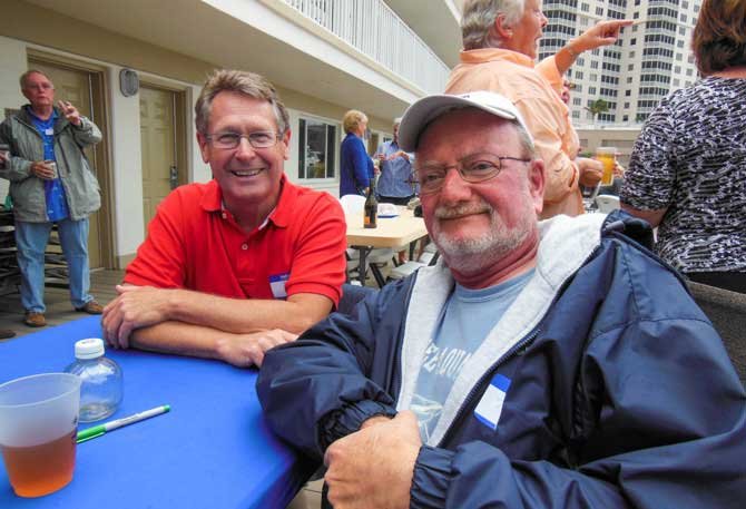 Tom Conrad and Jim Favors