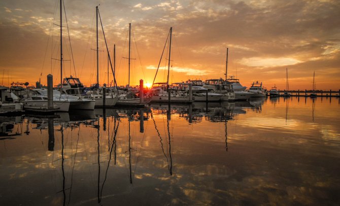 Sunset, Legacy Harbour Marina, Fort Myers
