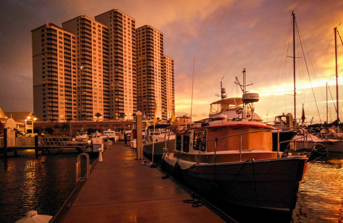 Kismet Docked, Legacy Harbour Marina, Fort Myers
