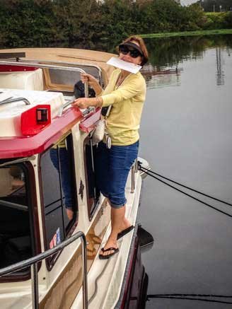 Lisa On Ranger Tug Kismet