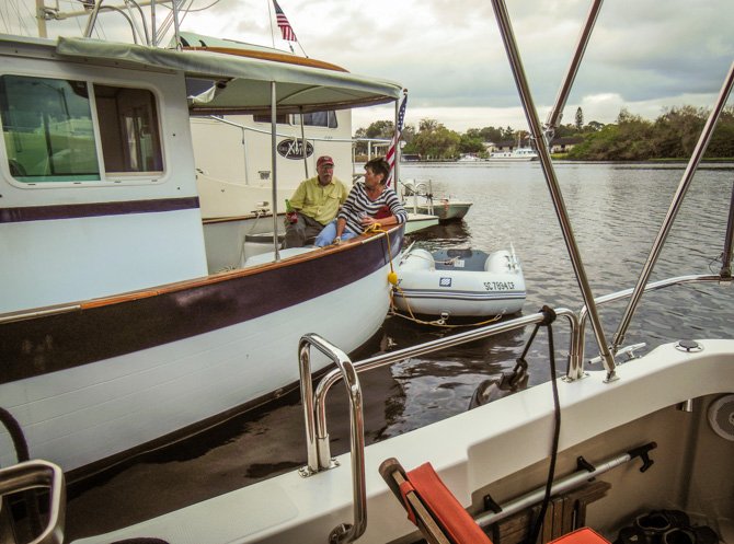 Ranger Tug Kismet Docked, Florida