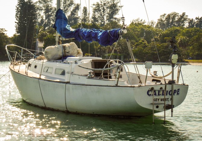 Calliope Sailboat, Longboat Key, Florida