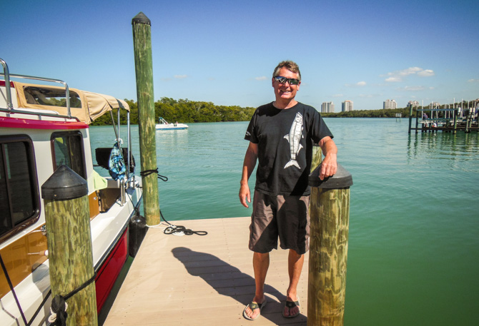 Jim and Kismet, Big Hickory, Bonita Springs, Florida