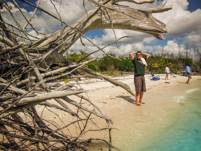 Jim on Beach, Lover's Key State Park, Florida