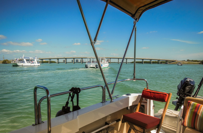 Kismet Anchored New Pass, Florida