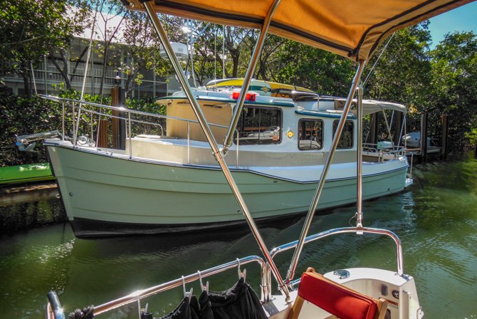 Kismet Leaving Sanibel Island, Florida