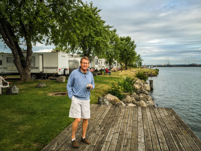 Boaterhoming at Sault Ste. Marie, Michigan